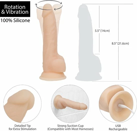 Beste deal ✨ Naked Addiction Realistische Vibrerende En Roterende Dildo - 20 Cm ? 20 Beste deal ✨ Naked Addiction Realistische Vibrerende En Roterende Dildo - 20 Cm ? - Afbeelding 20