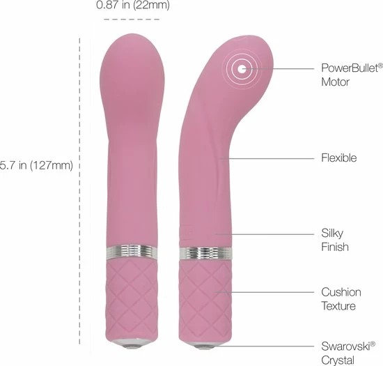Kopen ? Pillow Talk Oplaadbare Mini Vibrator Racy - Roze ✔️ 5 Kopen ? Pillow Talk Oplaadbare Mini Vibrator Racy - Roze ✔️ - Afbeelding 5