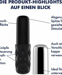 Aanbiedingen ⭐ Satisfyer Lovely Honey - Vibrator - Zwart - Goud ✔️ -Zyba Shop 550x528 10