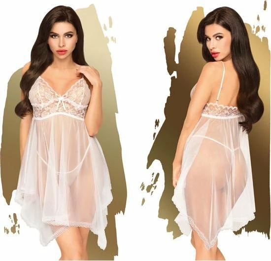Beste deal ✨ Penthouse Lingerie Naughty Doll - Erotische Babydoll - Maat M/L - Wit ? 11 Beste deal ✨ Penthouse Lingerie Naughty Doll - Erotische Babydoll - Maat M/L - Wit ? - Afbeelding 11
