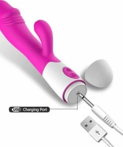 Top 10 ? Happy Tears Clitoris En G-spot Stimulator Voor Vrouwen Met Extra Stimulatie | Fijne Orgasmes | Realistische Eikel | Krachtige Vibrator | Duo Vibrator | 30 Standen | 19.5cm | Blauw | ✔️ -Zyba Shop 550x530 1