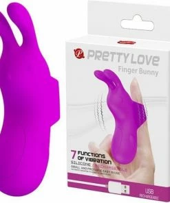 Goedkoopste ? Pretty Love Bunny Vinger Vibrator ⌛