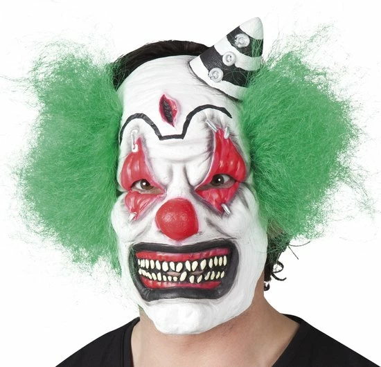 Beste Pirce ? Boland - Latex Gezichtsmasker Horror Clown - Volwassenen - Clown ? 6 Beste Pirce ? Boland - Latex Gezichtsmasker Horror Clown - Volwassenen - Clown ? - Afbeelding 6
