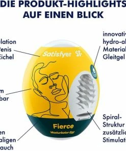 Beste Pirce ? Satisfyer Satisfyer Balls Satisfyer Fierce - Masturbator - Pocketformaat - Geribbeld ? -Zyba Shop 550x531