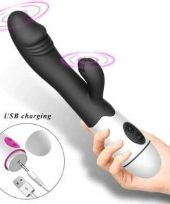 Top 10 ? Happy Tears Clitoris En G-spot Stimulator Voor Vrouwen Met Extra Stimulatie | Fijne Orgasmes | Realistische Eikel | Krachtige Vibrator | Duo Vibrator | 30 Standen | 19.5cm | Blauw | ✔️ -Zyba Shop 550x533
