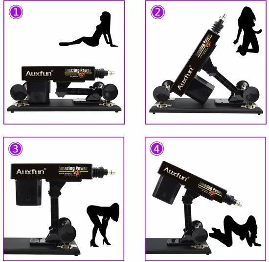 Coupon ? Pakket Stormi Seksmachine Auxfun Basic Met 4 Opzetstukken ? 2 Coupon ? Pakket Stormi Seksmachine Auxfun Basic Met 4 Opzetstukken ? - Afbeelding 2