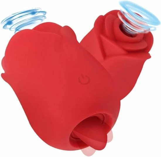 Goedkoop ? Qarano Red Rose Pleasurer - Zuigt - Suction - Vibrerend - Vibrators Voor Vrouwen - Tong - 6 Standen - Clitoris Stimulator - Elektrische Vibrator - Seksspeeltje - G-Spot Booster- Massager - Intense Orgasme ? 1 Goedkoop ? Qarano Red Rose Pleasurer - Zuigt - Suction - Vibrerend - Vibrators Voor Vrouwen - Tong - 6 Standen - Clitoris Stimulator - Elektrische Vibrator - Seksspeeltje - G-Spot Booster- Massager - Intense Orgasme ?
