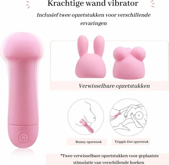 Coupon ? I.N.N. Love - Wand Vibrator-Clitoris Simulatie-Vibrators Voor Vrouwen ? 2 Coupon ? I.N.N. Love - Wand Vibrator-Clitoris Simulatie-Vibrators Voor Vrouwen ? - Afbeelding 2