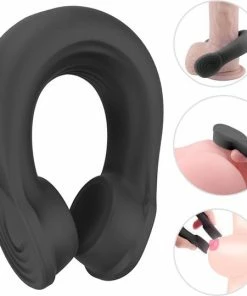 Beste Pirce ? Lusty Multifunctionele Koppels Vibrator - Met Afstandsbediening - 9 Standen - Ook Als Cockring Te Gebruiken - Oplaadbaar - Waterproof - Sex Toys Voor Koppels - Seksspeeltjes Voor Hem En Haar ⭐