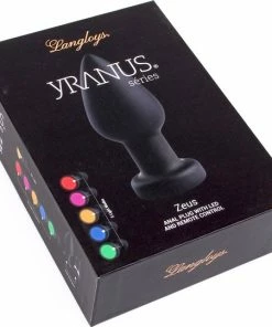 Goedkoopste ? Lang Loys Grote Vibrerende Buttplug Met Remote Control En Gekleurde LED Verlichting ? -Zyba Shop 550x540 7