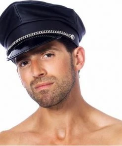 Beste Verkoop ? Rimba Kinky Politie Pet - Zwart - Maat M/L ? -Zyba Shop 550x541 3