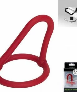Promo ? Sportfucker Sport Fucker - Silicone Cum Stopper 2.0 - Rood ⌛