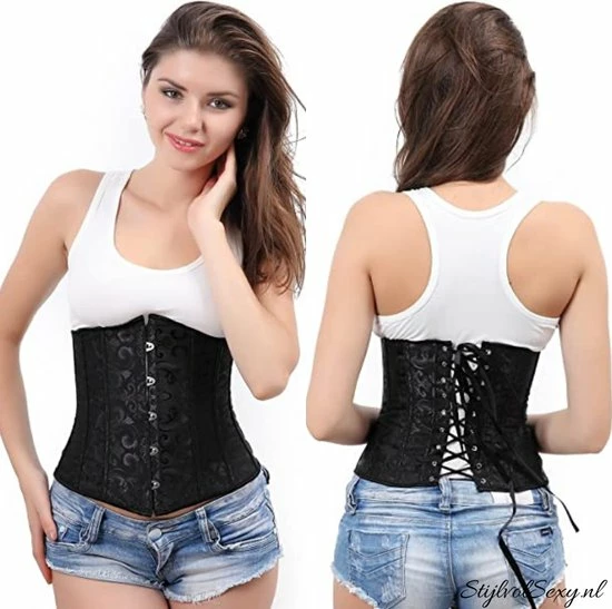 Aanbiedingen ⭐ Merkloos Zwart Underbust Korset - Waist Trainer | Maat 46 | Sexy Lingerie Korsetten ? 7 Aanbiedingen ⭐ Merkloos Zwart Underbust Korset - Waist Trainer | Maat 46 | Sexy Lingerie Korsetten ? - Afbeelding 7