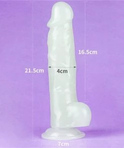 Hete verkoop ? Lovetoy Dildo 8.5 Lumino Blue Light ? -Zyba Shop 550x550 181