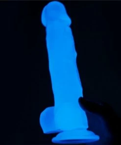Hete verkoop ? Lovetoy Dildo 8.5 Lumino Blue Light ? -Zyba Shop 550x550 184