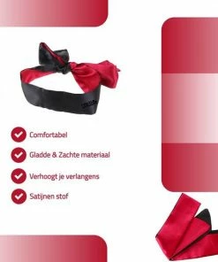Aanbiedingen ? URlife® BDSM Zweep En Blinddoek- Discreet Verpakt- Met Kietelaar En Leren Paddle- BDSM En SM- Bondage Masker- Erotiek- Seks Toys- Volwassenen- Rood/Zwart ? -Zyba Shop 550x550 193