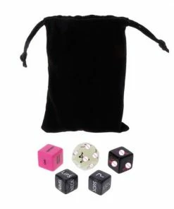 Aanbiedingen ? NaughtyNightsNL Erotisch Dobbel Spel - Kunststof - 5 Dobbelstenen ⭐