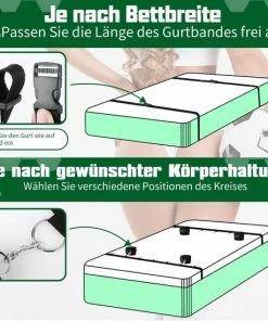 Goedkoopste ? Selwo Sex Handboeien Bed Bondage Set Bedboeien BDSM Oogmasker Handboeien Boeien Enkelset Erotiek Seksspeeltje Voor Koppels Vrouwen (8 Stuks) ✔️