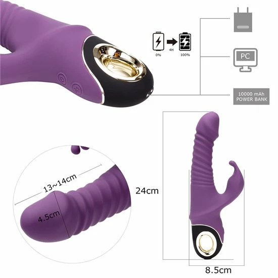 Aanbiedingen ✔️ TipsToys Dildo Vibrators Vrouwen Trust - Gspot Dildo's Clitoris Stimulator Sex Toys Roze ? 5 Aanbiedingen ✔️ TipsToys Dildo Vibrators Vrouwen Trust - Gspot Dildo's Clitoris Stimulator Sex Toys Roze ? - Afbeelding 5