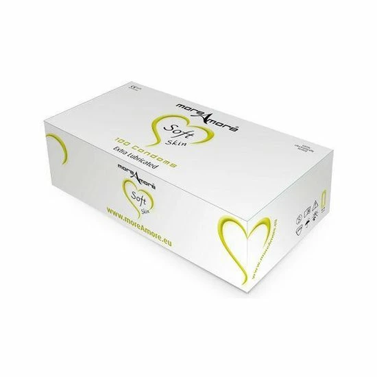 Beste Pirce ❤️ MoreAmore - Condoom Soft Skin - 100 St. - Condooms ? 2 Beste Pirce ❤️ MoreAmore - Condoom Soft Skin - 100 St. - Condooms ? - Afbeelding 2