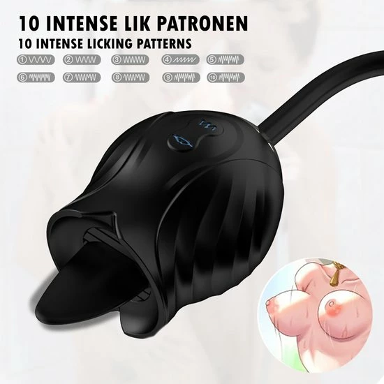 Goedkoopste ? GAVURY BLACK LUST PRIME VIBRATOR - Mannen En Vrouwen - Likt En Stotend - 10 Vibratie Standen - Zwarte Siliconen Vibrator - Clitoris Stimulator - Intense Sex Orgasme - Thrusting Dildo - Lick Seksspeeltjes - G-spot - Luchtdrukvibrator - Gay En Hetero ? 8 Goedkoopste ? GAVURY BLACK LUST PRIME VIBRATOR - Mannen En Vrouwen - Likt En Stotend - 10 Vibratie Standen - Zwarte Siliconen Vibrator - Clitoris Stimulator - Intense Sex Orgasme - Thrusting Dildo - Lick Seksspeeltjes - G-spot - Luchtdrukvibrator - Gay En Hetero ? - Afbeelding 8