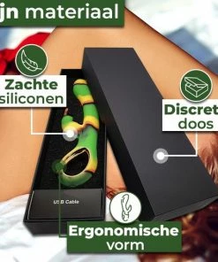 Goedkoop ✔️ Vibrator - Met Verwarmfunctie! -G Spot - Vagina - Rabbit Clitoris Stimulator - Rasta Kleuren - By Unlimited Products ? -Zyba Shop 550x550 35