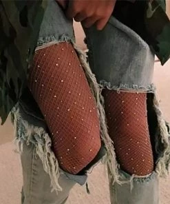 Coupon ? Merkloos Sexy Hoge Zwarte Visnet Kousen Met Strass Steentjes/Glitters En Open Kruis ⭐ 24 Coupon ? Merkloos Sexy Hoge Zwarte Visnet Kousen Met Strass Steentjes/Glitters En Open Kruis ⭐ -Zyba Shop 550x550 362