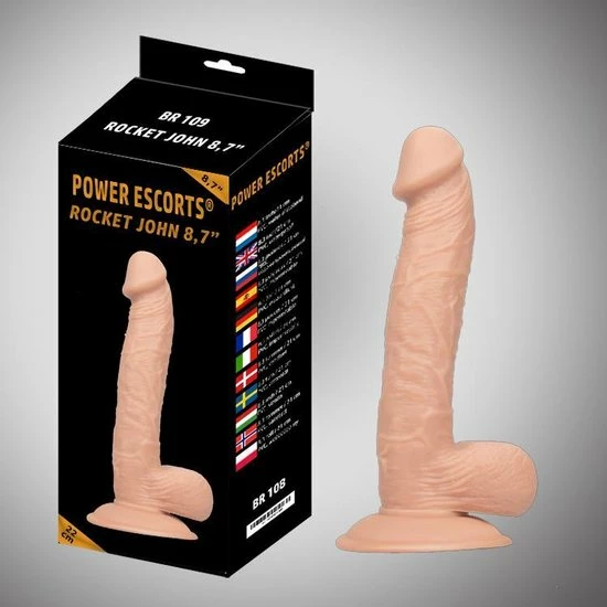 Beste Pirce ? Power Escorts - Rocket John - Realistische Dildo - 8.7 Inch / 22 Cm - BR109 - Beige ✔️ 1 Beste Pirce ? Power Escorts - Rocket John - Realistische Dildo - 8.7 Inch / 22 Cm - BR109 - Beige ✔️