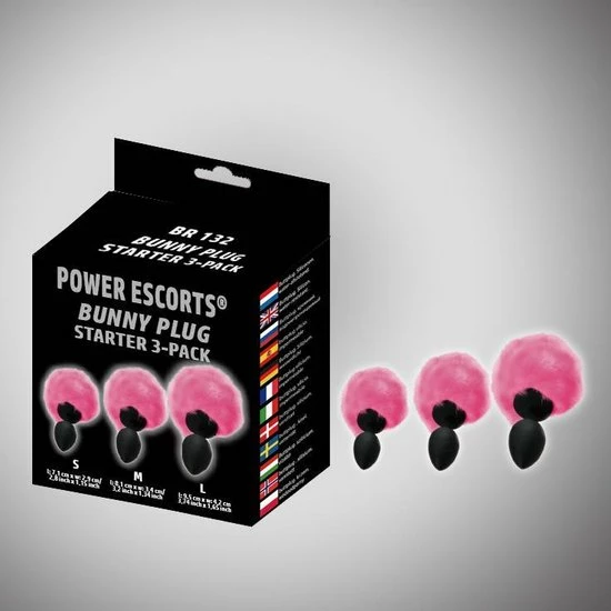 Gloednieuw ? Buttplug Set 3 Delig - Anal Plug Set Voor Mannen En Vrouwen - Power Escorts - Bunny Plug 3-pack - Anaal Starter Pack - Silicone - Klein + Medium + Groot Formaat - BR132 - Gave Cadeaubox - Konijnenstaart Anaal Plug Set - Nep Bont Plugs ? 1 Gloednieuw ? Buttplug Set 3 Delig - Anal Plug Set Voor Mannen En Vrouwen - Power Escorts - Bunny Plug 3-pack - Anaal Starter Pack - Silicone - Klein + Medium + Groot Formaat - BR132 - Gave Cadeaubox - Konijnenstaart Anaal Plug Set - Nep Bont Plugs ?