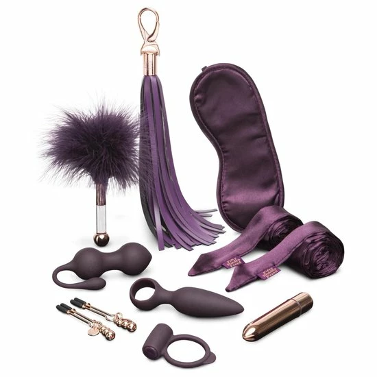 Nieuw ? Fifty Shades Pleasure Overload 10 Days Of Play Couple's Kit - Zwart/ Zilver ? 9 Nieuw ? Fifty Shades Pleasure Overload 10 Days Of Play Couple's Kit - Zwart/ Zilver ? - Afbeelding 9