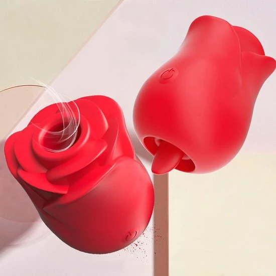 Goedkoop ? Qarano Red Rose Pleasurer - Zuigt - Suction - Vibrerend - Vibrators Voor Vrouwen - Tong - 6 Standen - Clitoris Stimulator - Elektrische Vibrator - Seksspeeltje - G-Spot Booster- Massager - Intense Orgasme ? 7 Goedkoop ? Qarano Red Rose Pleasurer - Zuigt - Suction - Vibrerend - Vibrators Voor Vrouwen - Tong - 6 Standen - Clitoris Stimulator - Elektrische Vibrator - Seksspeeltje - G-Spot Booster- Massager - Intense Orgasme ? - Afbeelding 7