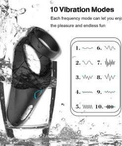 Gloednieuw ✨ Belgian Beauty Platform Oplaadbare Cockring Met Perineumstimulatie En 10 Vibratie Standen - Penisring ✔️ -Zyba Shop 550x550 46