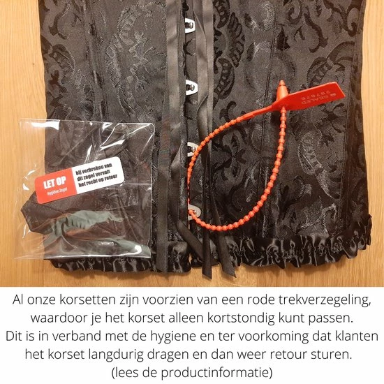 Aanbiedingen ⭐ Merkloos Zwart Underbust Korset - Waist Trainer | Maat 46 | Sexy Lingerie Korsetten ? 9 Aanbiedingen ⭐ Merkloos Zwart Underbust Korset - Waist Trainer | Maat 46 | Sexy Lingerie Korsetten ? - Afbeelding 9