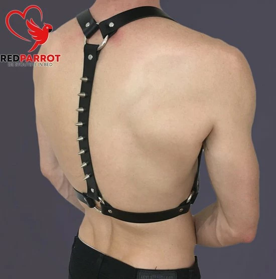 Korting ? Merkloos Leren Sex Lingerie Voor Heren Met Spikes | Luxe Uitvoering | Mannenlingerie | Leer | BDSM | Kleding | Seks Outfit Man ✨ 2 Korting ? Merkloos Leren Sex Lingerie Voor Heren Met Spikes | Luxe Uitvoering | Mannenlingerie | Leer | BDSM | Kleding | Seks Outfit Man ✨ - Afbeelding 2