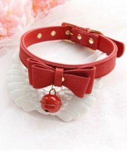 Beste recensies van ✨ New Age Devi Sexy Klinknagel Choker Met Bel - Rood -Alternatieve Metaal Pu Lederen Kraag Bell Slave Kostuum Bdsm Bondage Ketting Nekband Sex Toys ?