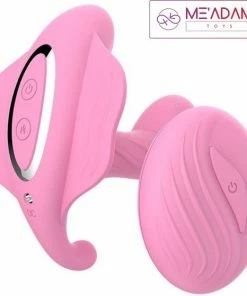 Gloednieuw ? ME'ADAM - Remote - Vibrator Met Afstandsbediening - G Spot En Clitoris – Prostaat - Dildo - Oplaadbare - Erotiek - Toys Seksspeeltjes Voor Vrouwen -Luxe Vibrator - G-spot & Clitoris Vibrator - Vibrators Voor Vrouwen ?