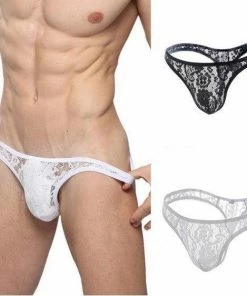 Goedkoop ⭐ Bandi Das Kanten String Voor Heren - Sexy Ondergoed Mannen Maat S/M ?