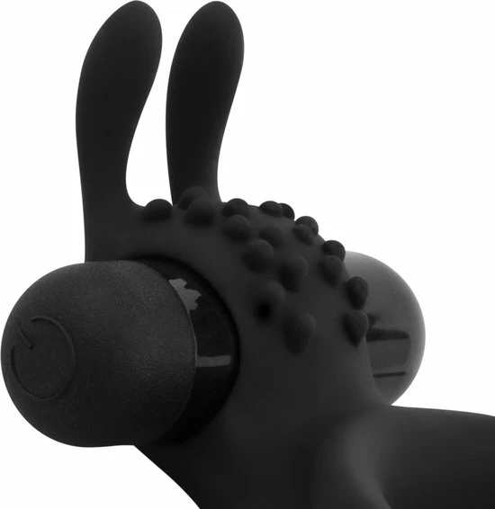 Promo ⌛ Easytoys Men Only Share Ring - Dubbele Vibrerende Cockring Met Rabbit Oortjes ✔️ 7 Promo ⌛ Easytoys Men Only Share Ring - Dubbele Vibrerende Cockring Met Rabbit Oortjes ✔️ - Afbeelding 7