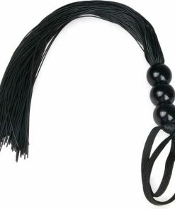 Korting ? EasyToys Siliconen Zweep - Zwart ?