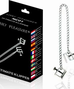 Beste deal ? Merkloos Kinky Pleasure - Ultimate Klipper - NC01 - Nipple Clamps - Tepel Klem - Tepel Klemmen - Metaal ? -Zyba Shop 550x573 2