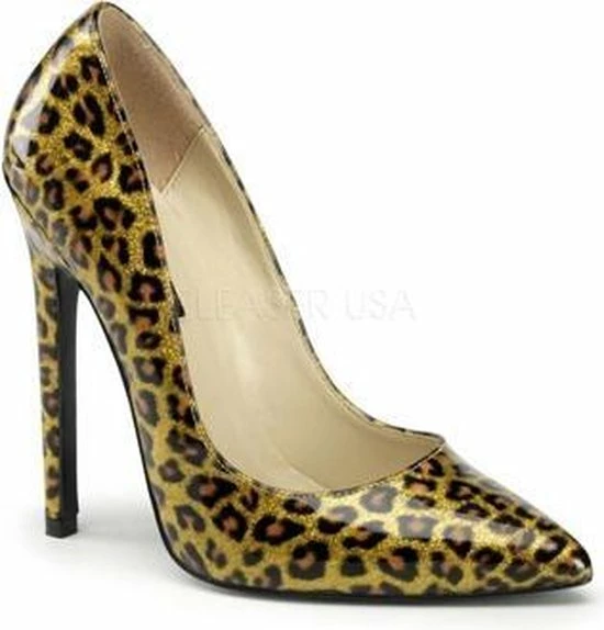Aanbiedingen ? Sexy-20 Cheetah Gold Pearlized Patent - (EU 35 = US 5) - Devious ? 1 Aanbiedingen ? Sexy-20 Cheetah Gold Pearlized Patent - (EU 35 = US 5) - Devious ?