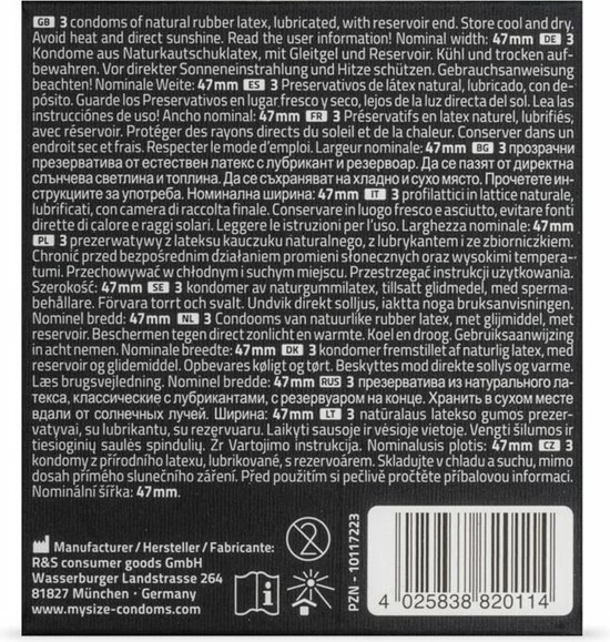 Aanbiedingen ✨ MY.SIZE Pro 47 Mm Condooms - 10 Stuks ? 2 Aanbiedingen ✨ MY.SIZE Pro 47 Mm Condooms - 10 Stuks ? - Afbeelding 2