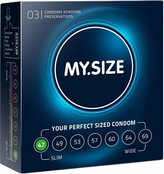 Aanbiedingen ✨ MY.SIZE Pro 47 Mm Condooms - 10 Stuks ? 6 Aanbiedingen ✨ MY.SIZE Pro 47 Mm Condooms - 10 Stuks ? - Afbeelding 6