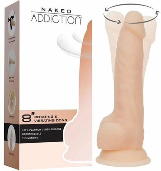 Beste deal ✨ Naked Addiction Realistische Vibrerende En Roterende Dildo - 20 Cm ? 1 Beste deal ✨ Naked Addiction Realistische Vibrerende En Roterende Dildo - 20 Cm ?