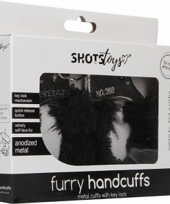 Aanbiedingen ? Shots - Shots ToysSHOTS TOYS Furry Handcuffs - Black ? -Zyba Shop 550x586 3