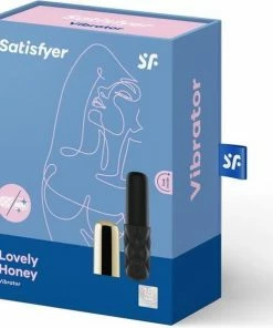 Aanbiedingen ⭐ Satisfyer Lovely Honey - Vibrator - Zwart - Goud ✔️ -Zyba Shop 550x590 3