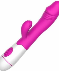 Top 10 ? Happy Tears Clitoris En G-spot Stimulator Voor Vrouwen Met Extra Stimulatie | Fijne Orgasmes | Realistische Eikel | Krachtige Vibrator | Duo Vibrator | 30 Standen | 19.5cm | Blauw | ✔️ -Zyba Shop 550x595