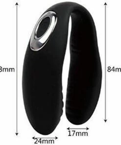 Flash-uitverkoop ? Bombomda Bombomba U-Type Vibrator - Met Afstandsbediening - Partner Vibrator - 10 Standen - Zwart - Clitoris N G-spot Vibrator - Usb Oplaadbaar - Siliconen ? -Zyba Shop 550x596 7