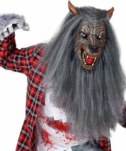 Gloednieuw ✔️ Widmann Masker Weerwolf Met Vacht | One Size ✔️ -Zyba Shop 550x597 3