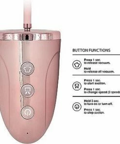 Nieuw ? Shots - Pumped Automatic Rechargeable Breast Pump Set - Medium - Pink ? -Zyba Shop 550x599 3